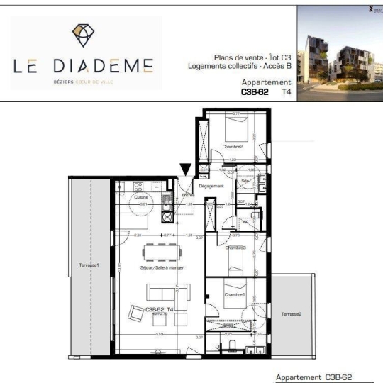 Annonces SAUVIAN : Maison / Villa | BEZIERS (34500) | 115.00m2 | 442 750 € 